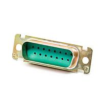 Cinch DAMA15P-F16 Plug DSUB 15M CRIMP GF ZINC