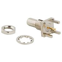 Amphenol RF 142204 PCB Receptacles SMS BLK PCB RECPT NICKEL SLIDE ON