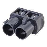 Rosenberger 59Z065-000A Accessories Plastic housing Plug Straight A Black