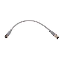 Amphenol CONEC 43-10596 Sensor Cables / Actuator Cables CNCT CBL M12X1 F-AXL MALE CNCTR AXIAL