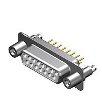 Molex / FCT 173109-1453 Standard Density FCT DSUB STR PC RCPT 25 PN W/CLINCH