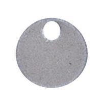 Panduit MT1D-Q Marker Plate MKR Tag 304 SS Circle 1 Hole 1.0