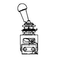 Honeywell 23AT3-D Toggle Switches Toggle SW 4PDT 2POS SOLD TERM LOCKN LVR