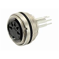 Amphenol Tuchel C091 61G004 130 2 Connectors REAR MT FEM RCPT 4CONTACT SILVER