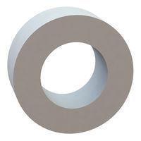 Essentra Components 17W03769 Flat Washer Flat Washer, .210 ID, .375 OD, .152 Thick, Natural, Nylon