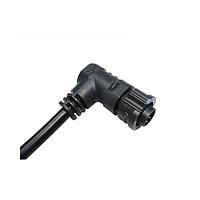 Amphenol LTW BB-03AFMM-QR8E02 Sensor Cables / Actuator Cables X-Lok, Standard Size, Plastic, 10A, 03 pins, Female Connector, Male Contact, Right Angle, Push Lock, Overmolded, Length 2000mm, IP68