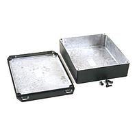 Hammond Manufacturing 1590WXXFLBK Enclosures Diecast w/Flange 5.72x1.39x4.77"Black