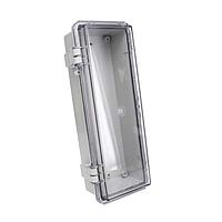 Bud Industries NBF-32408 NEMA Box NEMA Enclosure Poly PTB Blend with Clear Polycabonate Door (10.6 X 3.9 X 2.8 In)