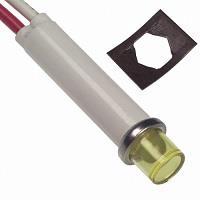 VCC 2191L7-24V LED Panel Mount Indicators YELLOW DIFFUSED 5/16" MOUNTING HOLE
