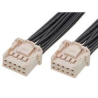 Molex 221955-1102 Discrete Wire iGrid-to-iGrid (OTS) Cable Assembly Dual Row 150mm Length 10 Circuits Natural