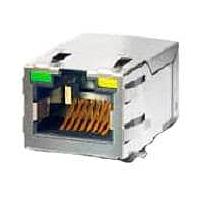 Pulse Electronics J3011G21DNL Magnetic Jack SMT 1X1 TAB UP 4CORE