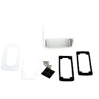 Bud Industries EXN-23357-SVP PCB Enclosure Extruded Aluminum Enclosure Silver with Plastic Cover (2 X 4.5 X 4.7 In)