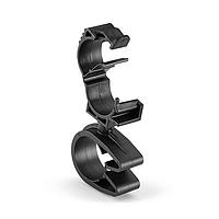 HellermannTyton 156-01869 LOC Locking Clamp to MOC Clip LOC Locking Clamp, 10-14 mm, to MOC Clip, 19 mm, PA66HIRHSUV, Black, 1000/ctn