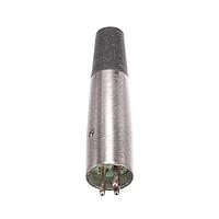 Switchcraft AA3ML Cable Connectors 3P XLR M CBL MNT Ag/Ni LRG FLEX