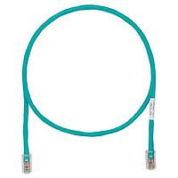 Panduit UTPCH1MGRY Cat 5e Copper Patch Cord, Cat 5e, Green UTP Cab
