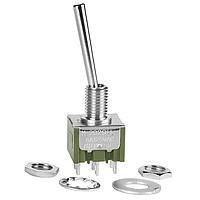 NKK Switches M2024Q4S4W01 Toggle Switches ON-ON-ON .840 CONE .350 BUSHNG SLDR LUG