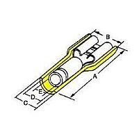 Molex 19600-1308 Quick Disconnect .187 X 032 AVKMP FIQ QD OVAL EXP FLR TAPE