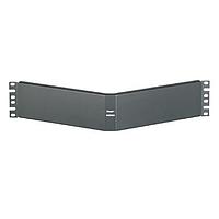 Panduit CPAF2BLY Wire Ducting & Raceways Filler Panel 2RU Angled Black