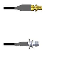 Amphenol Custom Cable Q-3204S000M008i RF Cable Assemblies SMA-SJB/TNC-SJB LMR24 8I
