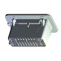 AMP Connectors - TE Connectivity 2112155-2 Housings 28POS,JPT,REC HSG,MQS,ASSY