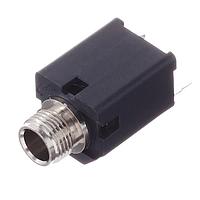 Amphenol Audio ACJM-MN-2 Phone Connectors 1/4"VERT CHASIS CONN MNT Needle CONT