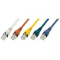 HARTING 09488989595050 Cat 5e RJ Industrial RJ45 DualBoot PushPull Patch Cable, Cat5e FRNC gray, 5.0m