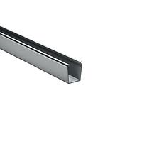 HellermannTyton 181-15200 Solid Wall Wiring Duct Solid Wall Wiring Duct, 1.5" x 2", Non-Adhesive, PVC, Gray, 30ft/Box