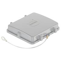 HARTING 09300325406 Headers & Wire Housings 32B Plastic Cover for Housing, Double Lever, w/ lanyard