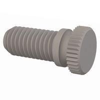 Essentra Components 0950013100T Thumb Screw Knurled Thumb Screw, 1/2-13 Thread, 1 Lg