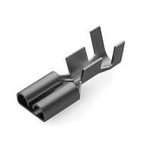 AMP Connectors - TE Connectivity 160913-4 (Cut Strip) Tab RECPT 6.35 x 0.81 mm Cut Strip of 100