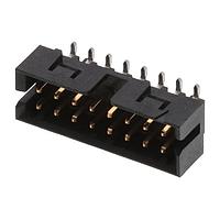 Molex 87832-1622 Shrouded MGrid Hdr ShrdSMT/Sl otPgCap.38AuLF 16Ckt