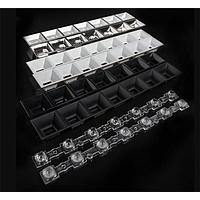 Ledil C18167_DAISY-7X1-SHD-MET Shaded Lens DAISY 7X1 Metal Gloss Shadde