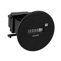 Trumeter 731-0004 DC Hour Meter 10-80 VDC Rd Clmp Tab Meters