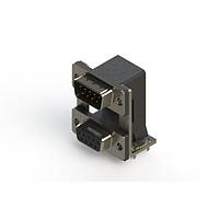EDAC 663-009-264-030 Dual Port D-Sub Connectors Right-angle Dual Port D-Sub Connector