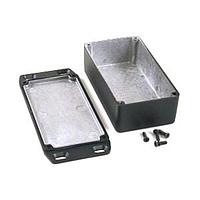 Hammond Manufacturing 1590WN1FLBK Die-cast box Diecast w/Flange 4.77x1.39x2.6" Black