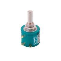 Nidec Components M22L10-100-203 Wirewound Multi-Turn 3600 electrical angle, 2 W, 20 kO resistance, sensing multiturn wirewound, .2% linearity, 22mm diameter, solder lug terminals