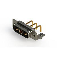 EDAC 629-3WK3250-1NB Mixed Contact D-Sub Connectors Right-angle Power Combo D-Sub Connector