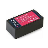TRACO Power TPP 30-124-D Switching Supplies 30W 24V 1250mA TH 1.5x2.9 Encap Med PS