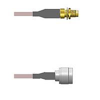 Amphenol Custom Cable Q-3102J000H008i RF Cable Assemblies SMA-SJB/N-SP G142 8I