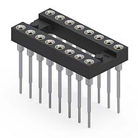 Mill-Max 126-93-316-41-001000 IC & Component Sockets 16P PLUGABLE WRAPOST TAIL SKT .425L