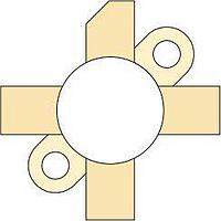 Microchip Technology VRF151 RF Power MOSFET RF MOSFET (VDMOS) 170 V 150 W 175 MHz M174