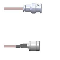 Amphenol Custom Cable Q-0I0510001072i RF Cable Assemblies BNC-SP/TNC-SP G178 72I