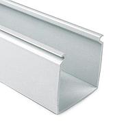 HellermannTyton 181-00453 Solid Wall Wiring Duct Solid Wall Wiring Duct, 0.5" x .5", Non-Adhesive, PVC, White, 120ft/Carton