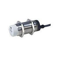 Carlo Gavazzi EC3025TBASL Proximity Sensors Capacitive Proximity Sensor, Non-flush mountable, Sensing Range 25mm, Adjustable 4-25mm, Power Supply 20-250VAC, SCR output N.C.+N.O., Cable PVC, Stainless Steel Housing M30 x 75,6mm, Tripleshield, IP67