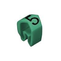 Weidmuller 0251311518 Wire Labels & Markers CLI C 2-4 GN/WS 5 MP