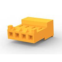 AMP Connectors - TE Connectivity 3-644460-4 Receptacle Assembly 04P RECPT 18 AWG ORA