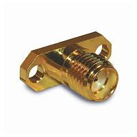 Amphenol RF 132163 Connectors SMA PANEL MNT JACK 2 HOLE .012 DIA