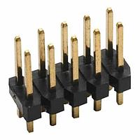 Harwin M22-2581005 Pin Strip 10+10 DIL BOTTOM ENT VERT GOLD PIN HEADE