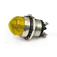 Dialight 556-170A-314F LED Panel Mount Indicators 1in FLAT YELLOW