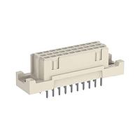 ERNI - TE Connectivity 284318 Type C/3 20P 2.54MM VERT FML TYPEC/3 4MM SLDR